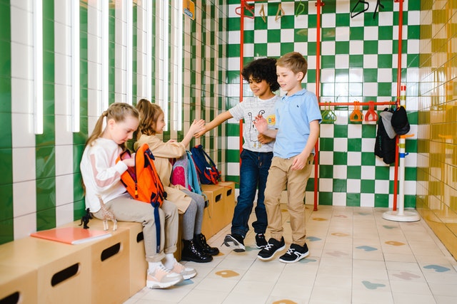 Los niños dan ejemplo en la vuelta al cole